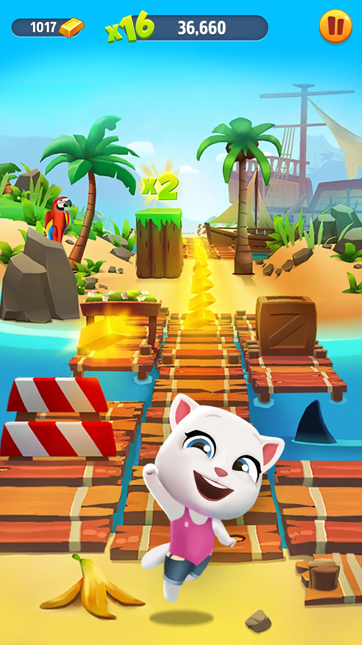 Game screenshot Talking Tom Gold Run apk Game screenshot Talking Tom Gold Run apk