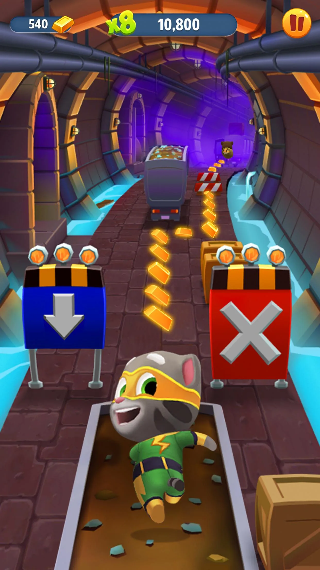 Game screenshot Talking Tom Gold Run hacks Game screenshot Talking Tom Gold Run hacks