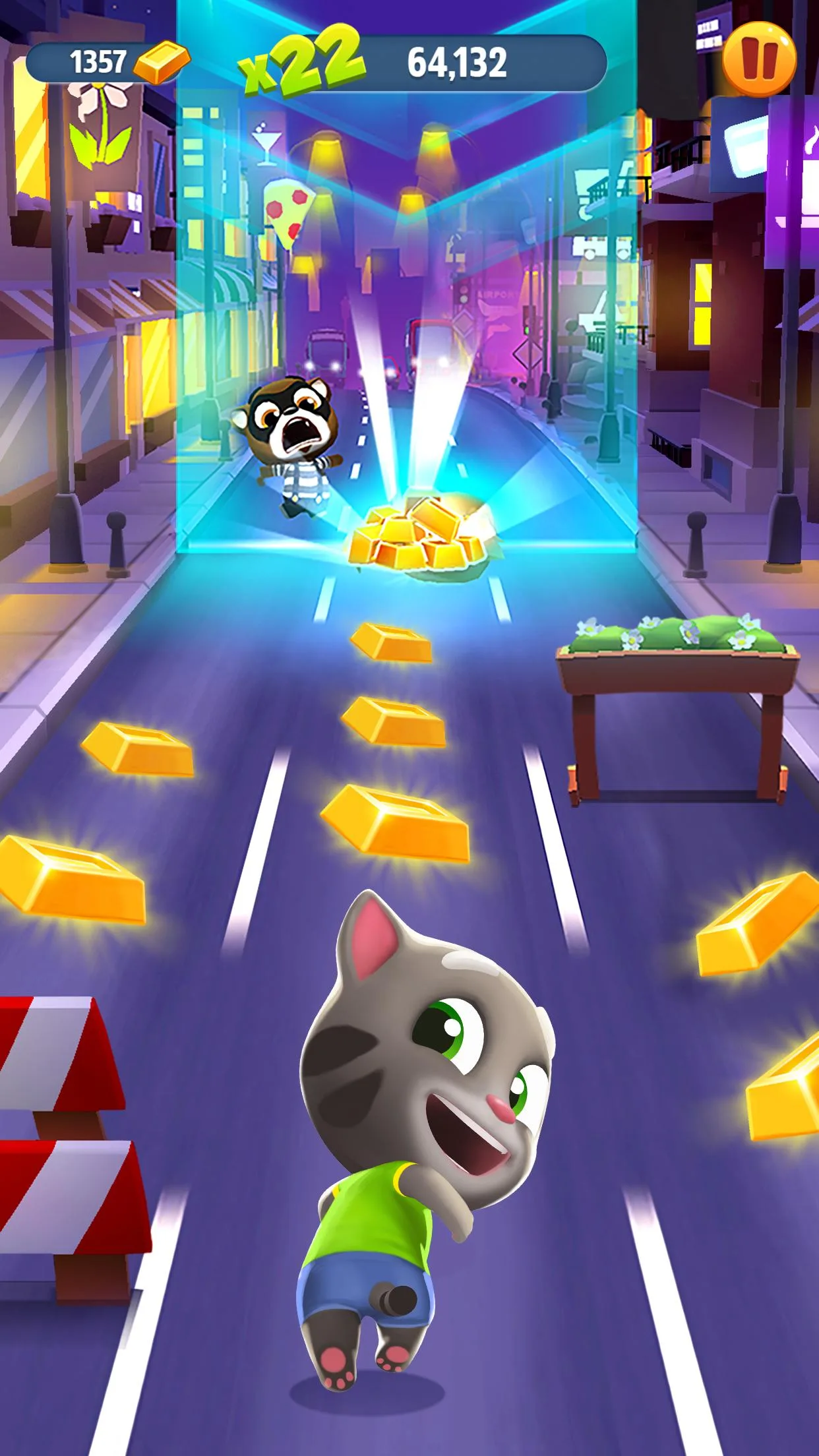 Game screenshot Talking Tom Gold Run cheats Game screenshot Talking Tom Gold Run cheats
