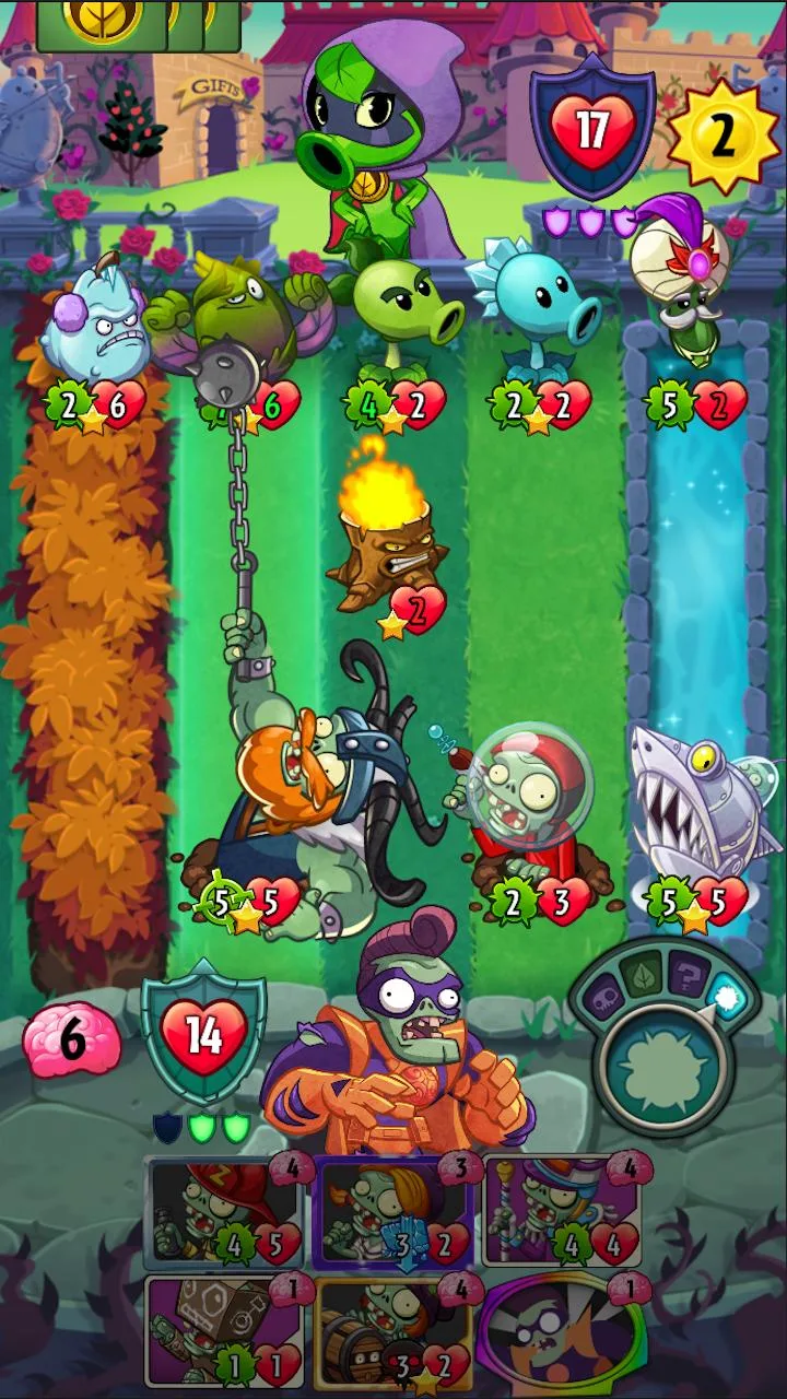 Game screenshot Plants vs Zombies Heroes cheats Game screenshot Plants vs Zombies Heroes cheats