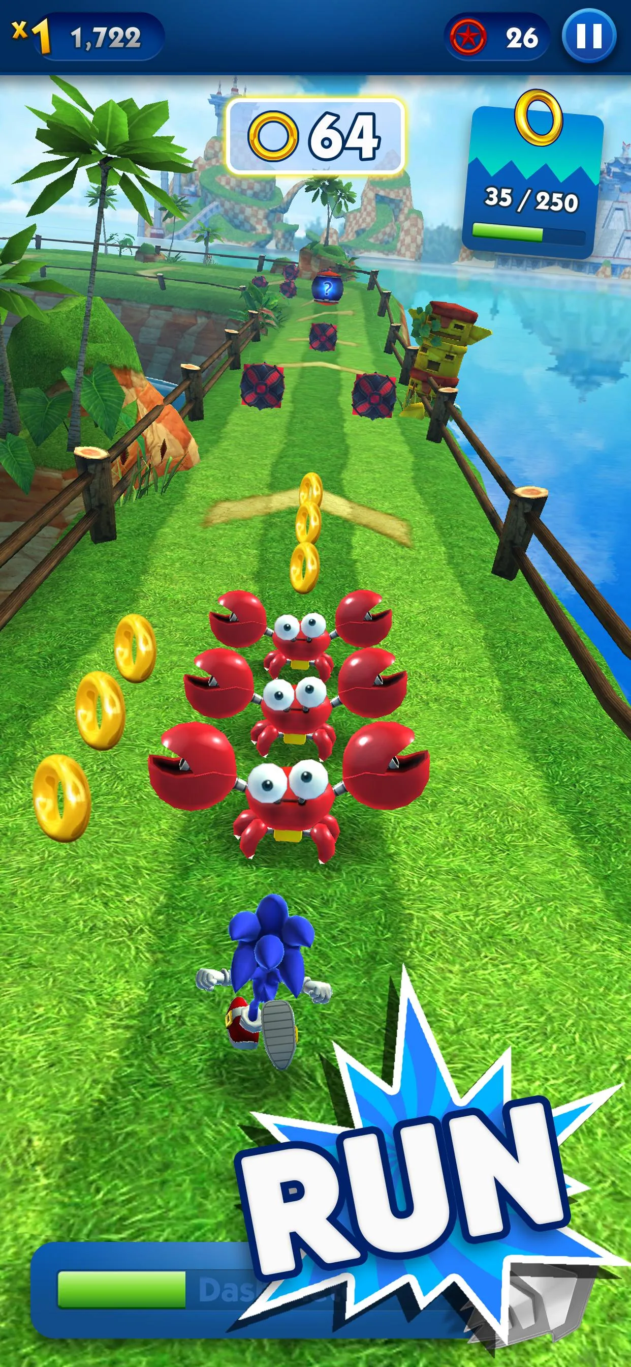 Sonic Dash screenshot 1 Sonic Dash screenshot 1