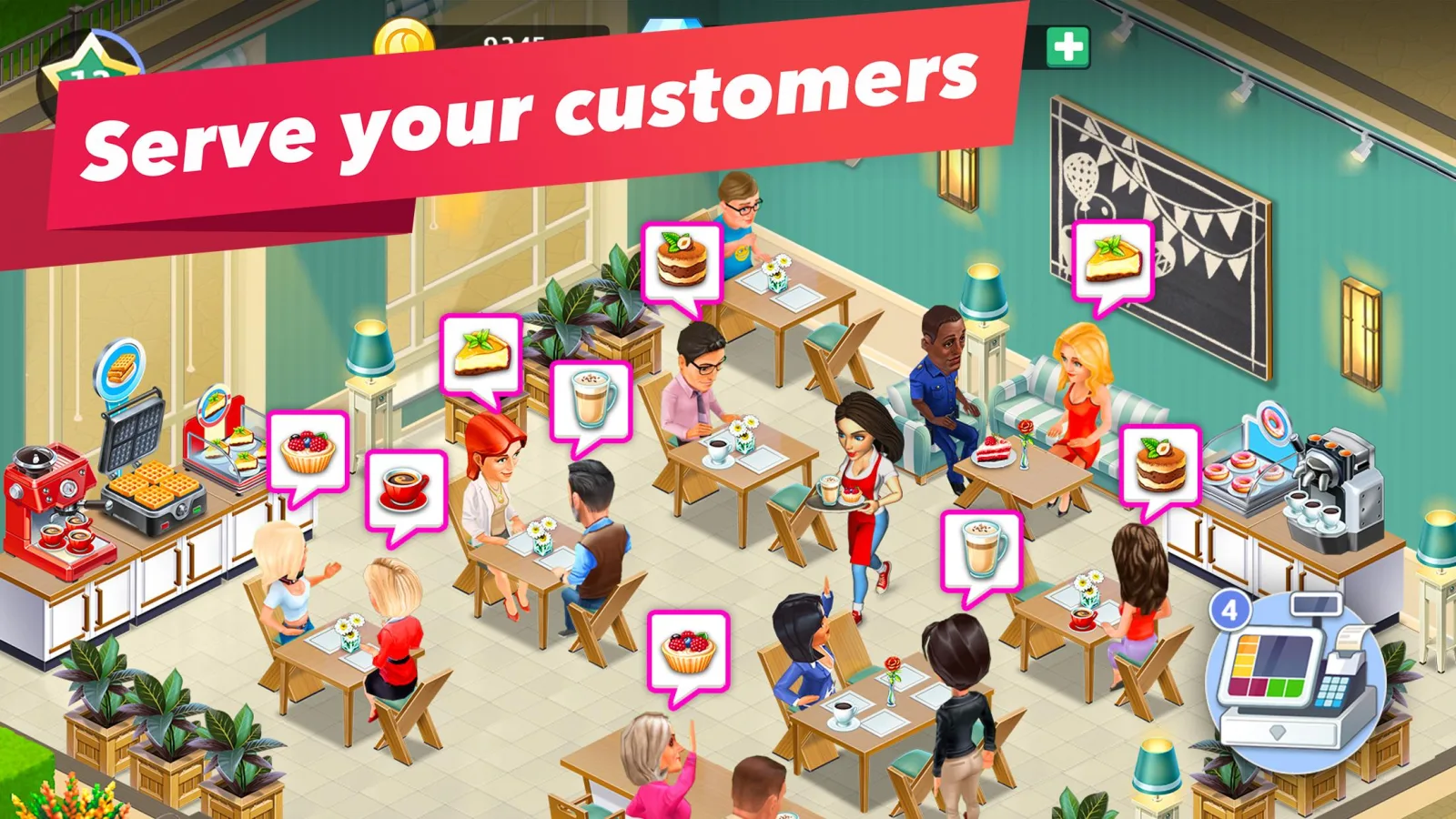 My Cafe — Restaurant Game MOD (Unlimited Money) screenshot 7 My Cafe — Restaurant Game MOD (Unlimited Money) screenshot 7