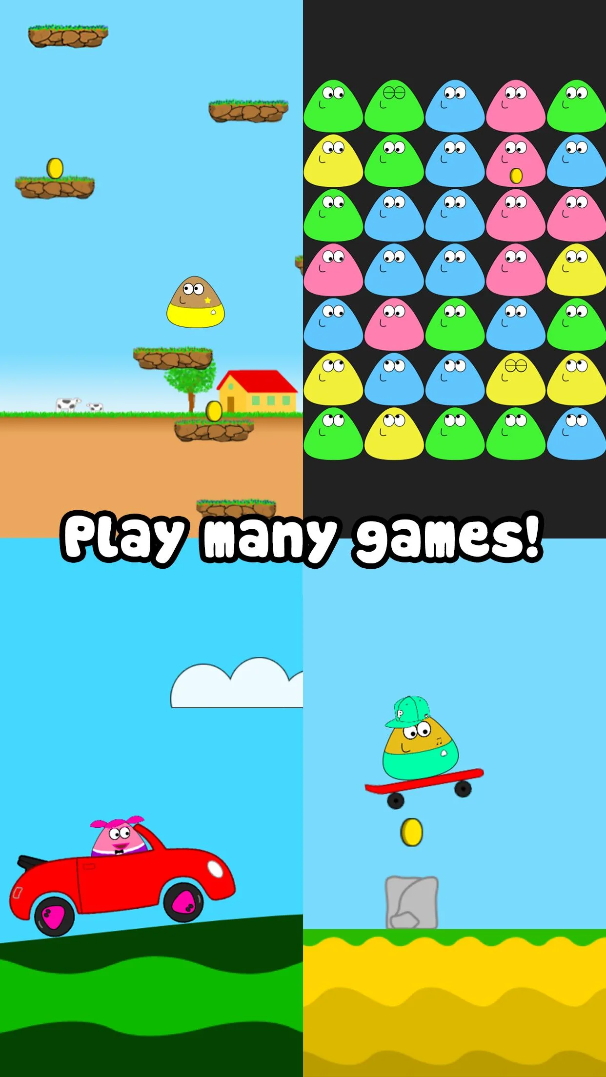 Game screenshot Pou mod apk Game screenshot Pou mod apk