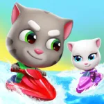 Talking Tom Jetski 2 MOD APK (Unlimited Coins) Talking Tom Jetski 2 MOD APK (Unlimited Coins)