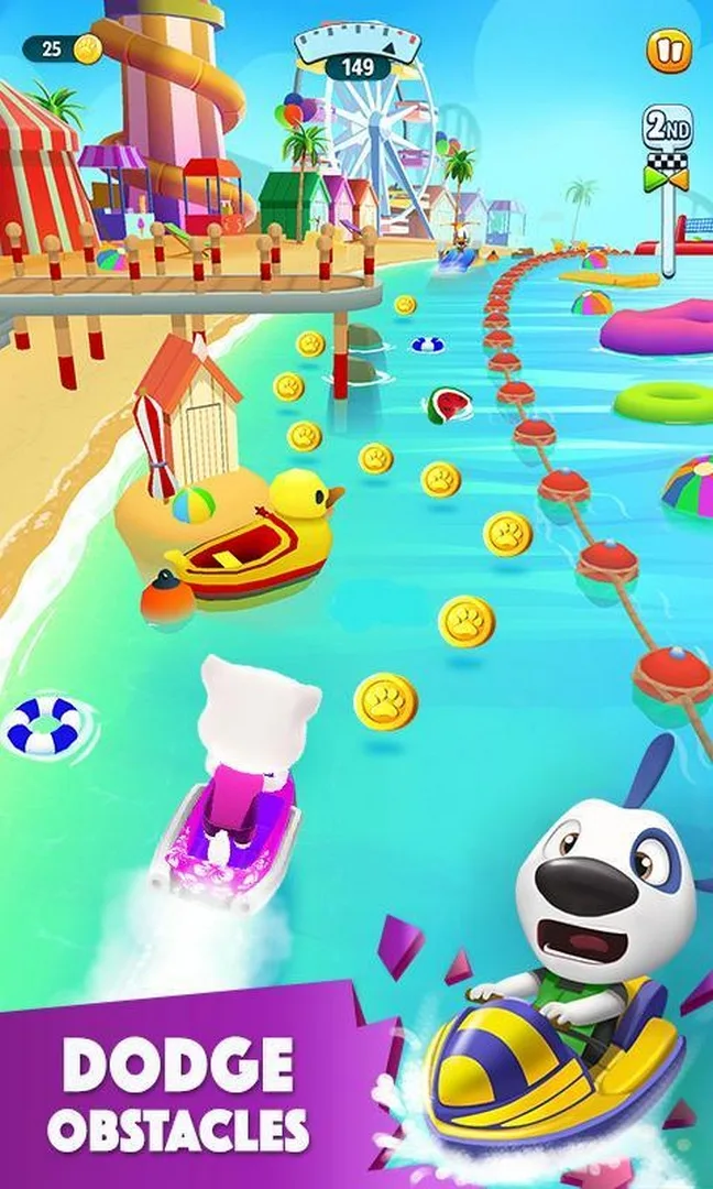 Game screenshot Talking Tom Jetski 2 apk Game screenshot Talking Tom Jetski 2 apk
