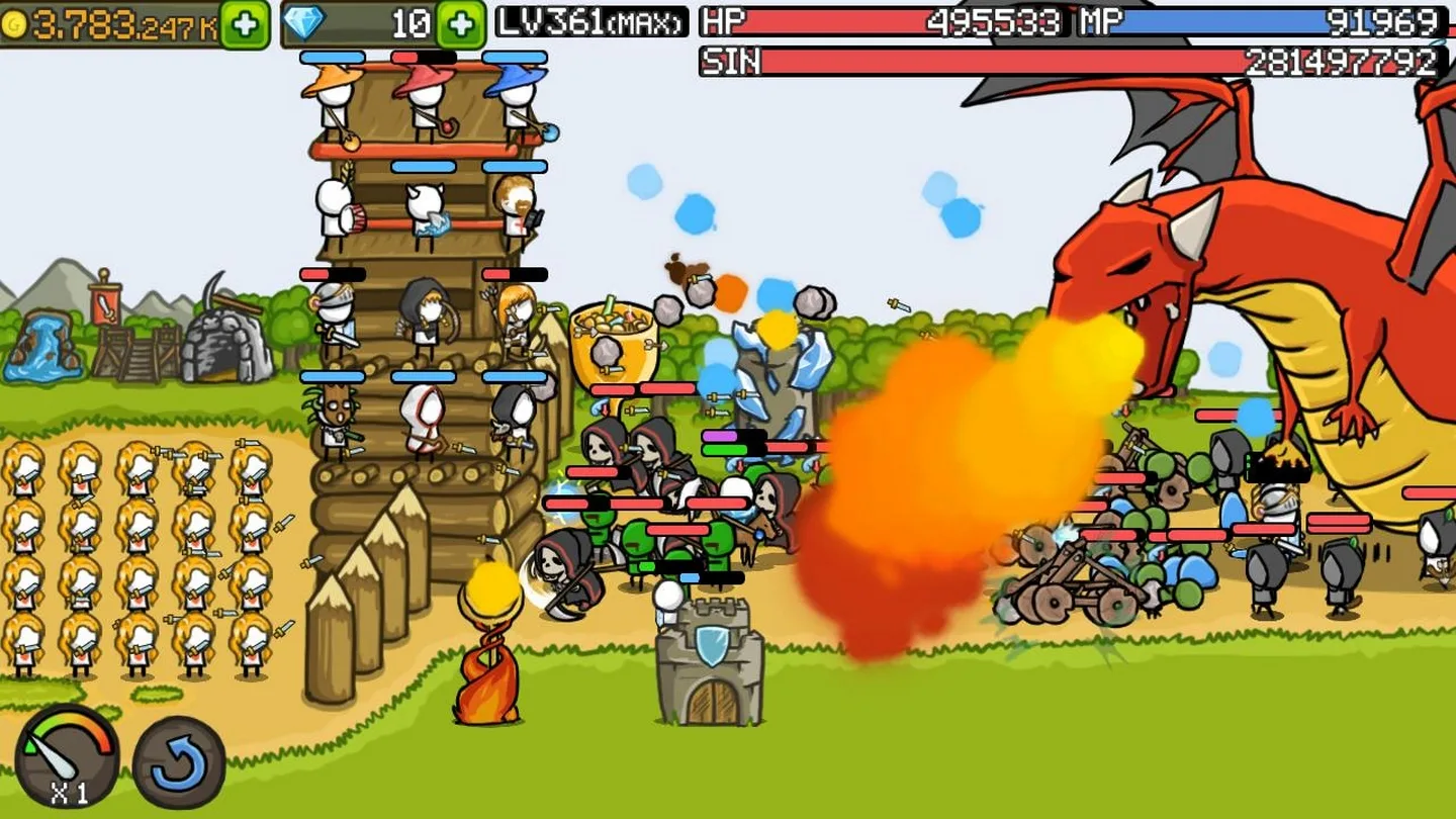 Game screenshot Grow Castle mod Game screenshot Grow Castle mod