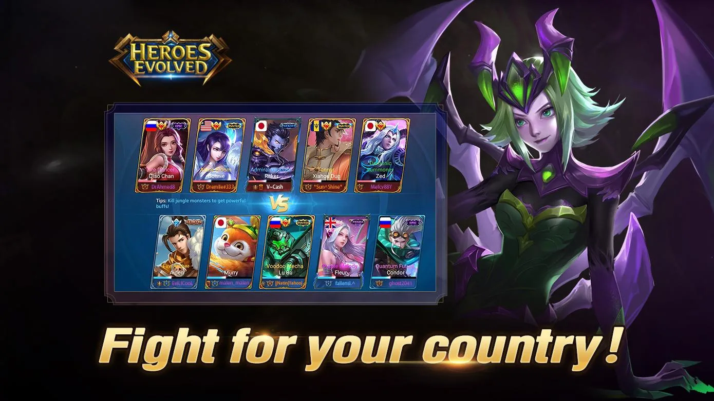 Heroes Evolved Mod (Unlimited Money) screenshot 5 Heroes Evolved Mod (Unlimited Money) screenshot 5
