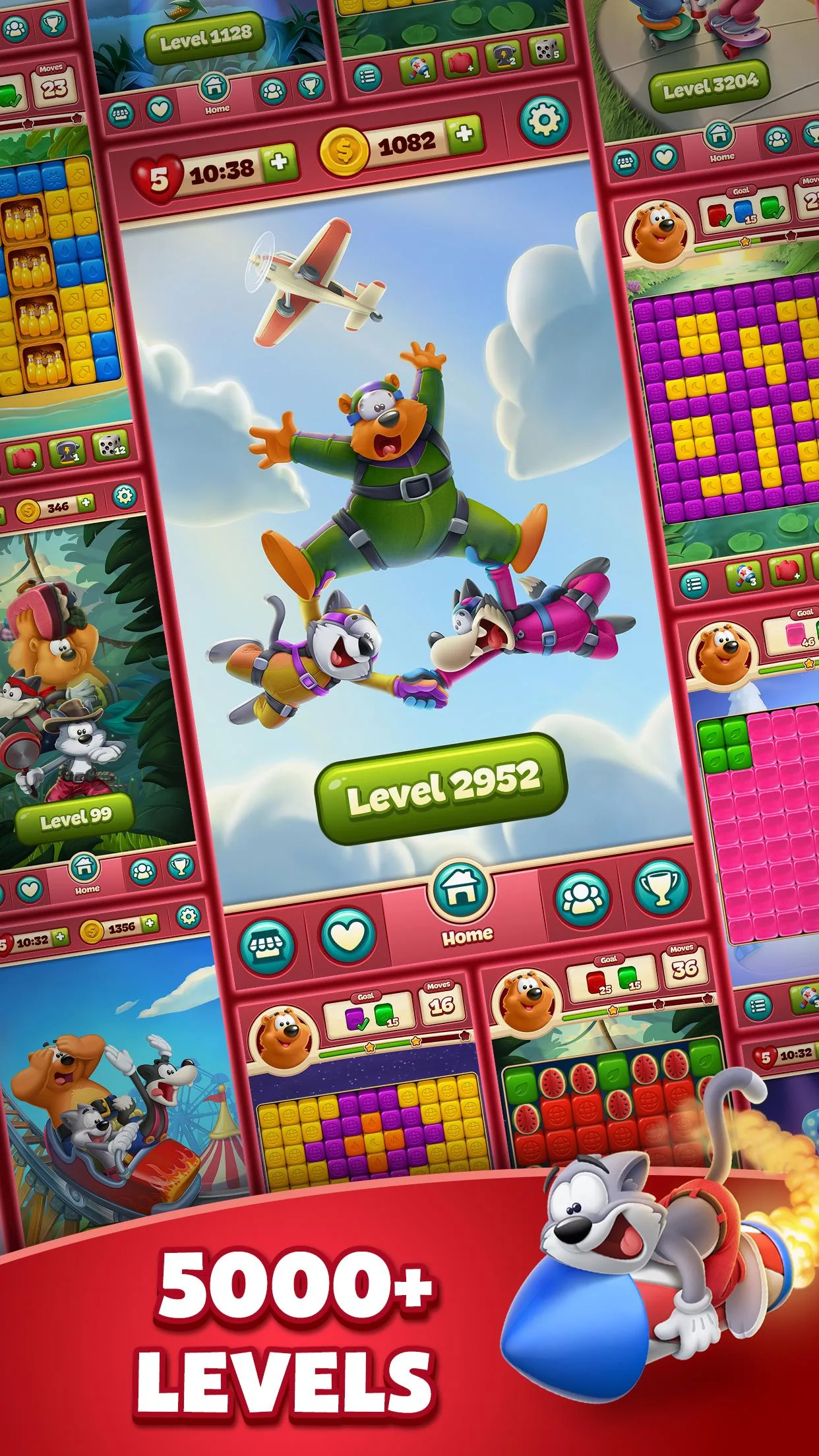 Game screenshot Toon Blast cracked Game screenshot Toon Blast cracked