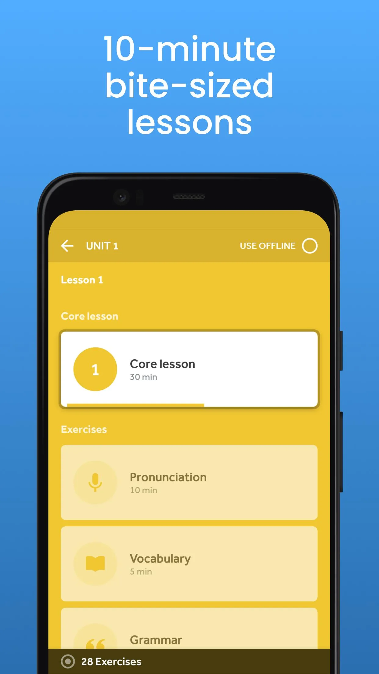 Screenshot Rosetta Stone apps Screenshot Rosetta Stone apps