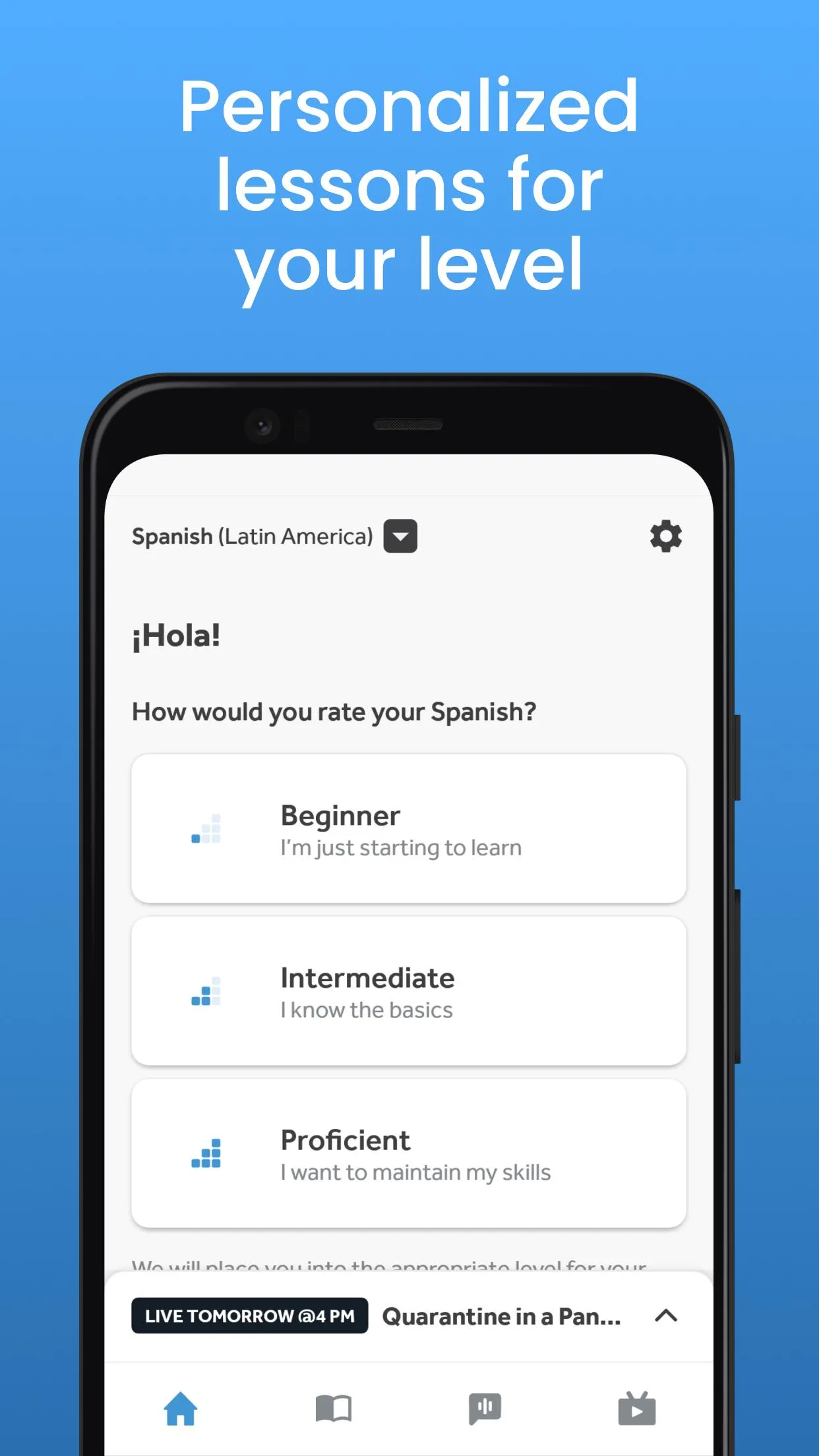 Screenshot Rosetta Stone latest version Screenshot Rosetta Stone latest version