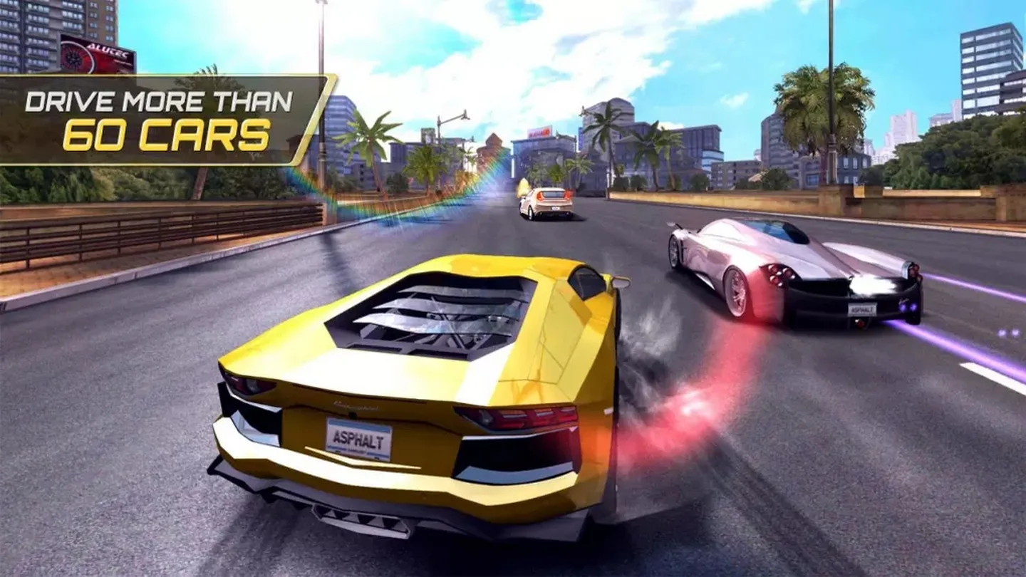 Game screenshot Asphalt 7 Heat Android games Game screenshot Asphalt 7 Heat Android games