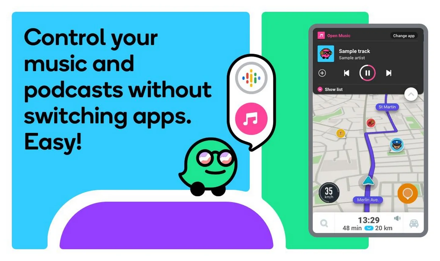 Screenshot Waze latest version Screenshot Waze latest version