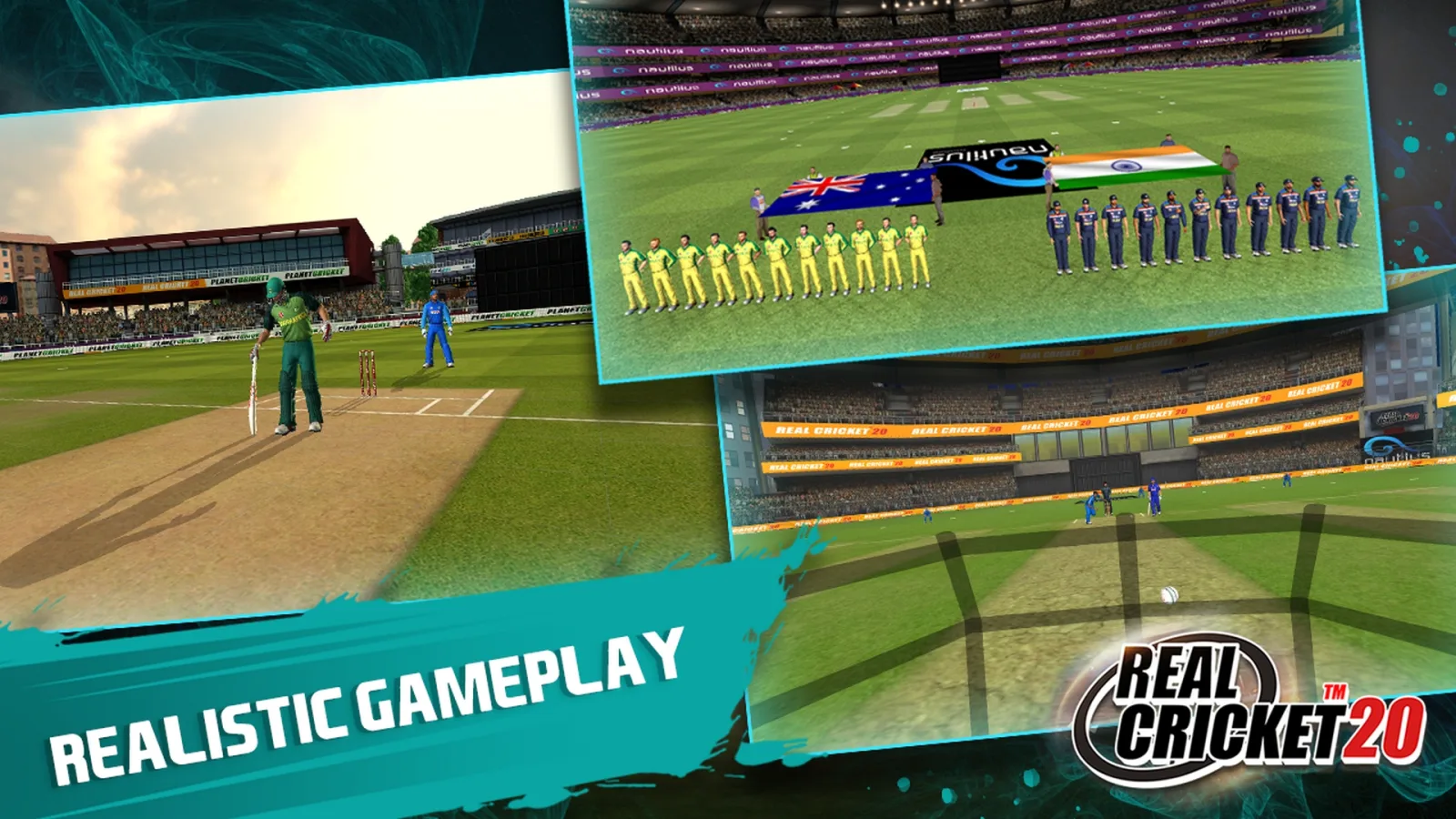 Game screenshot Real Cricket 20 apk Game screenshot Real Cricket 20 apk