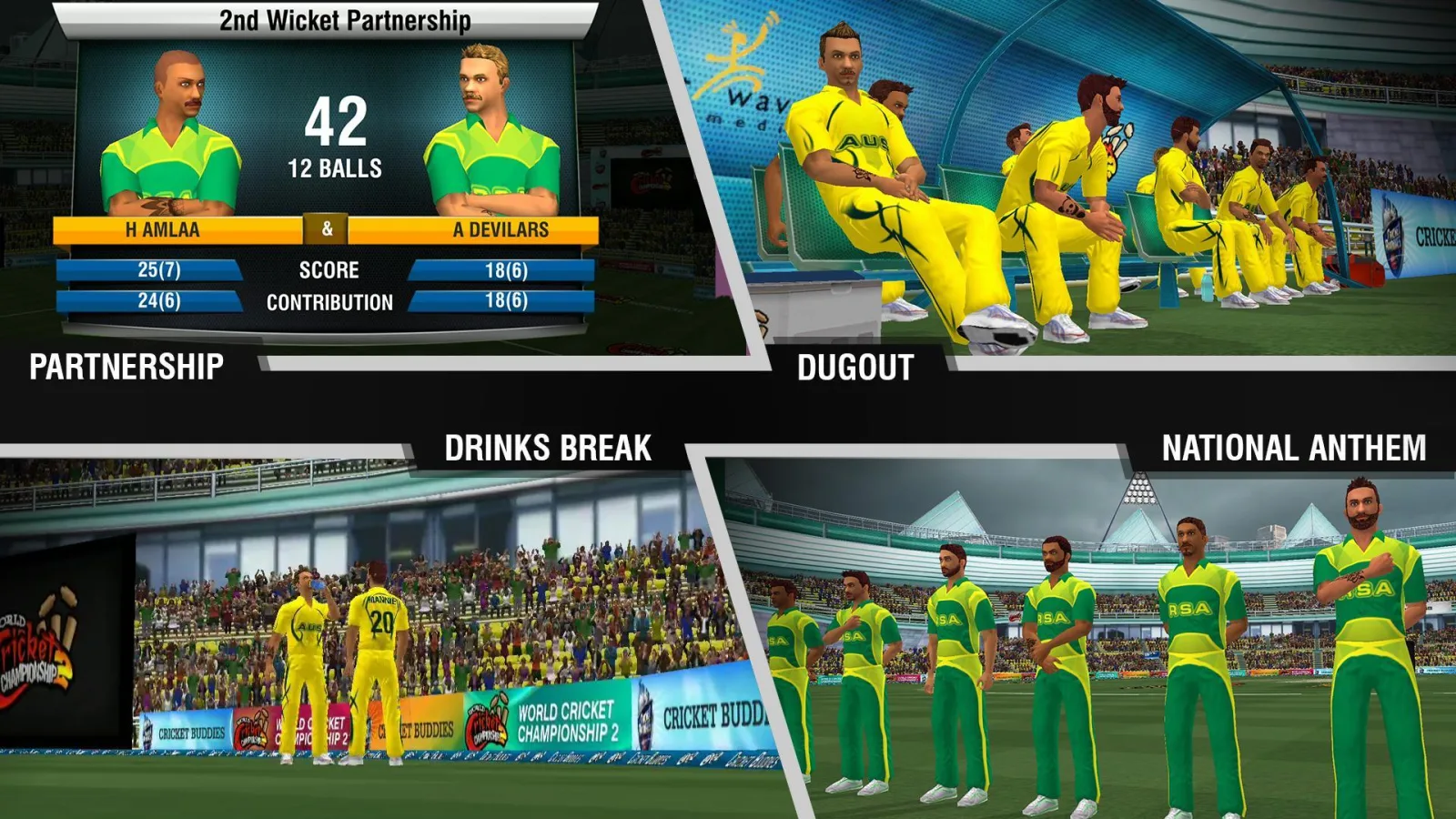 Game screenshot World Cricket Championship 2 cracked Game screenshot World Cricket Championship 2 cracked