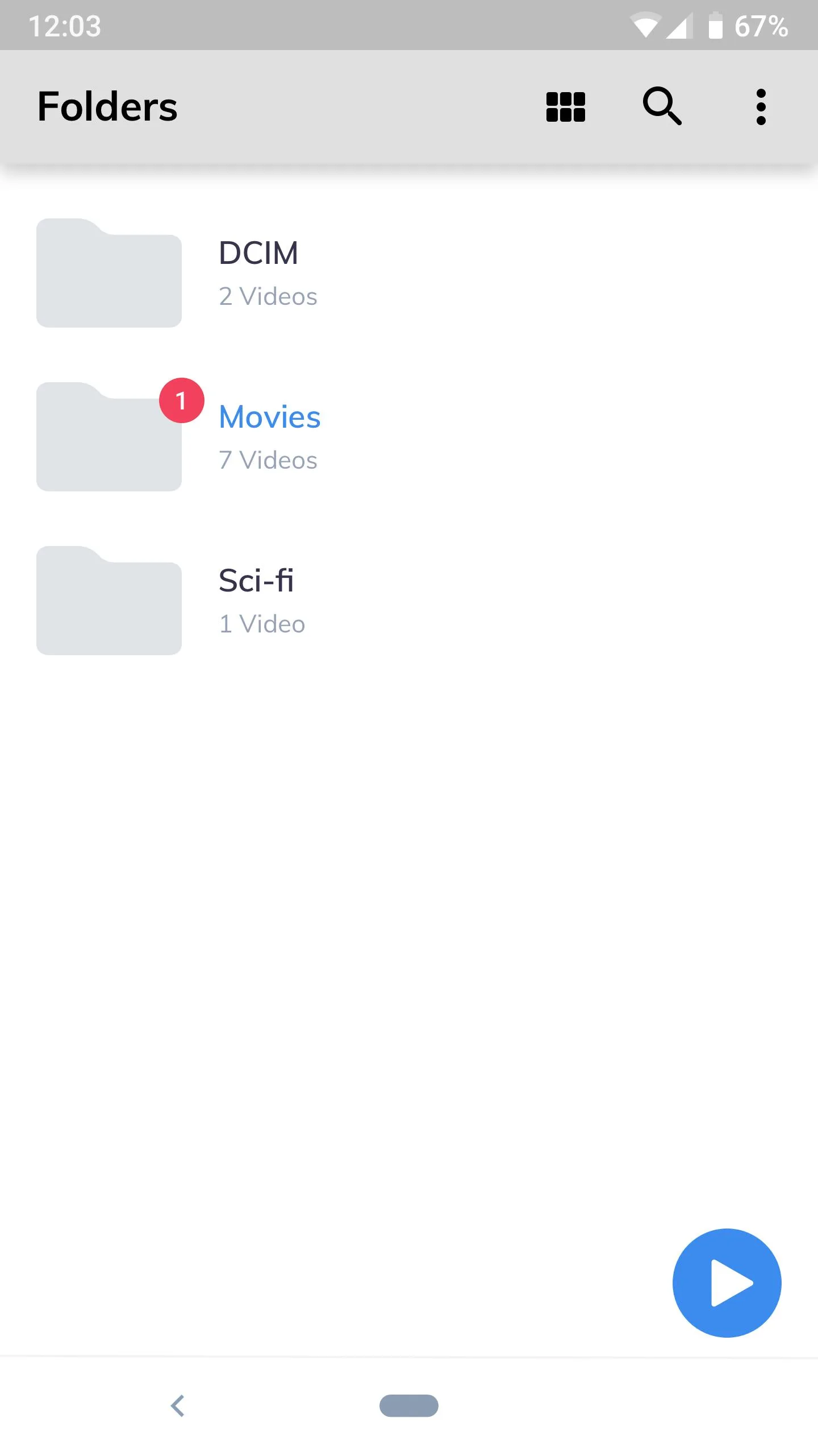 Screenshot MX Player Pro application Screenshot MX Player Pro application