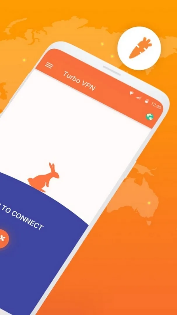 Screenshot Turbo VPN application Screenshot Turbo VPN application