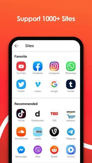 Screenshot VidMate latest version