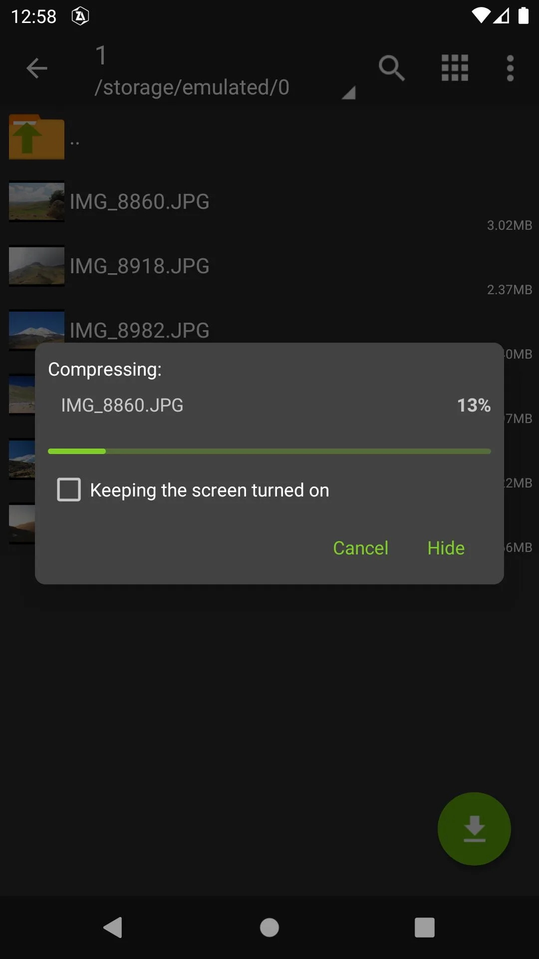 Screenshot ZArchiver Pro latest version Screenshot ZArchiver Pro latest version