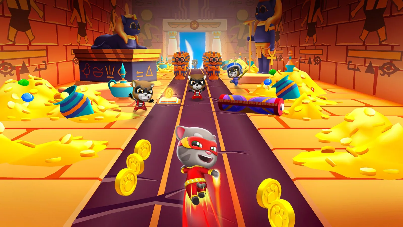 Game screenshot Talking Tom Hero Dash unblocked Game screenshot Talking Tom Hero Dash unblocked