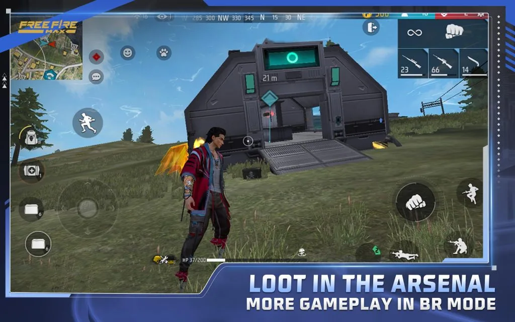 Game screenshot Free Fire MAX 4.0 apk download