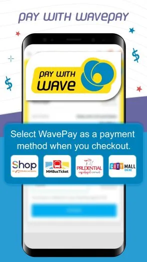 Screenshot WavePay application