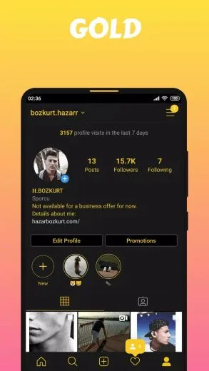 Screenshot AeroInsta apk download