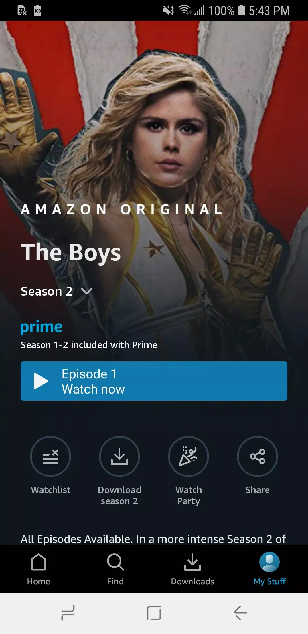Screenshot Amazon Prime Video mod apk Screenshot Amazon Prime Video mod apk