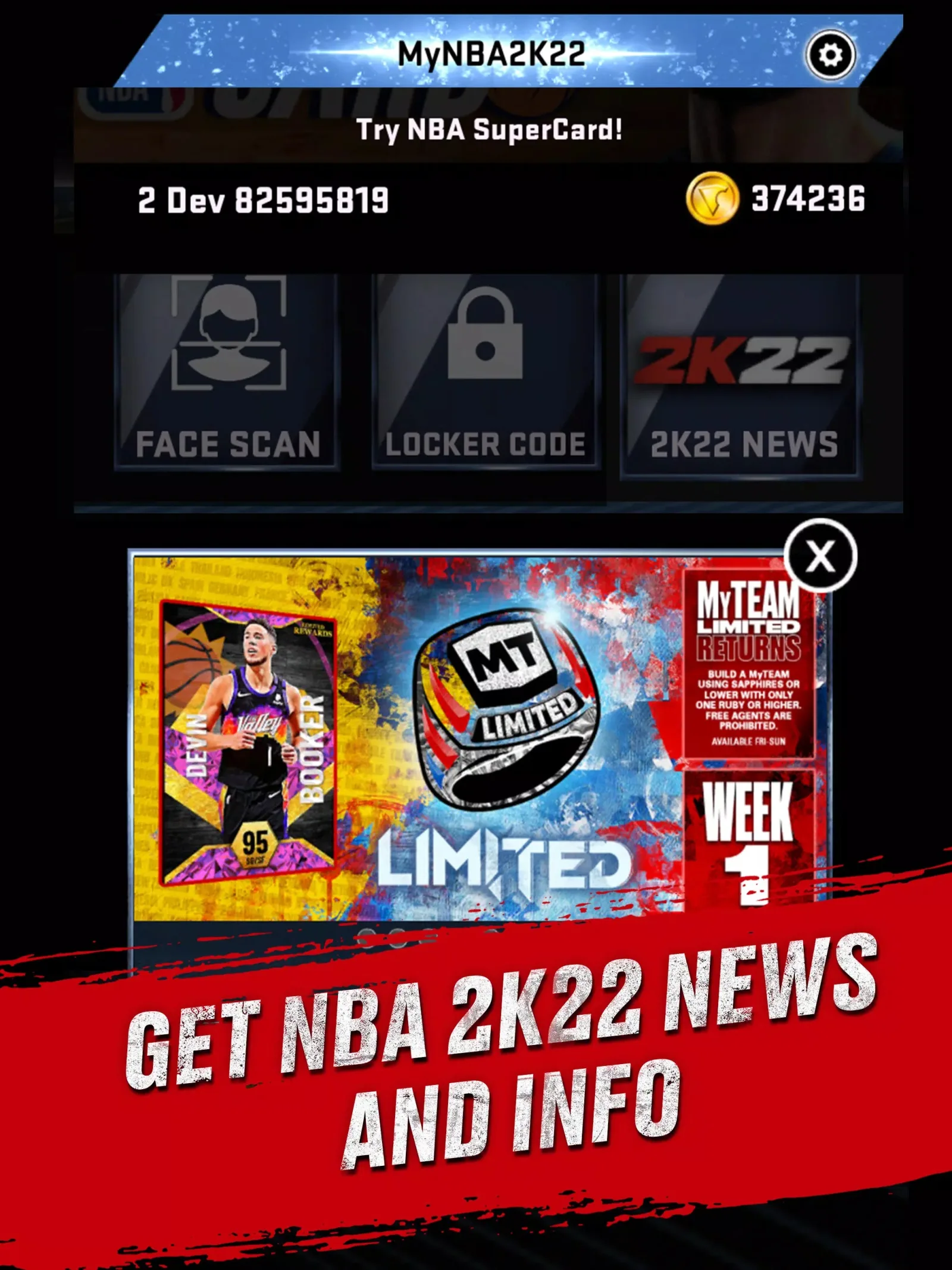 MyNBA2K22 screenshot 2 MyNBA2K22 screenshot 2