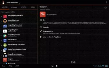Screenshot QuickShortcutMaker latest version