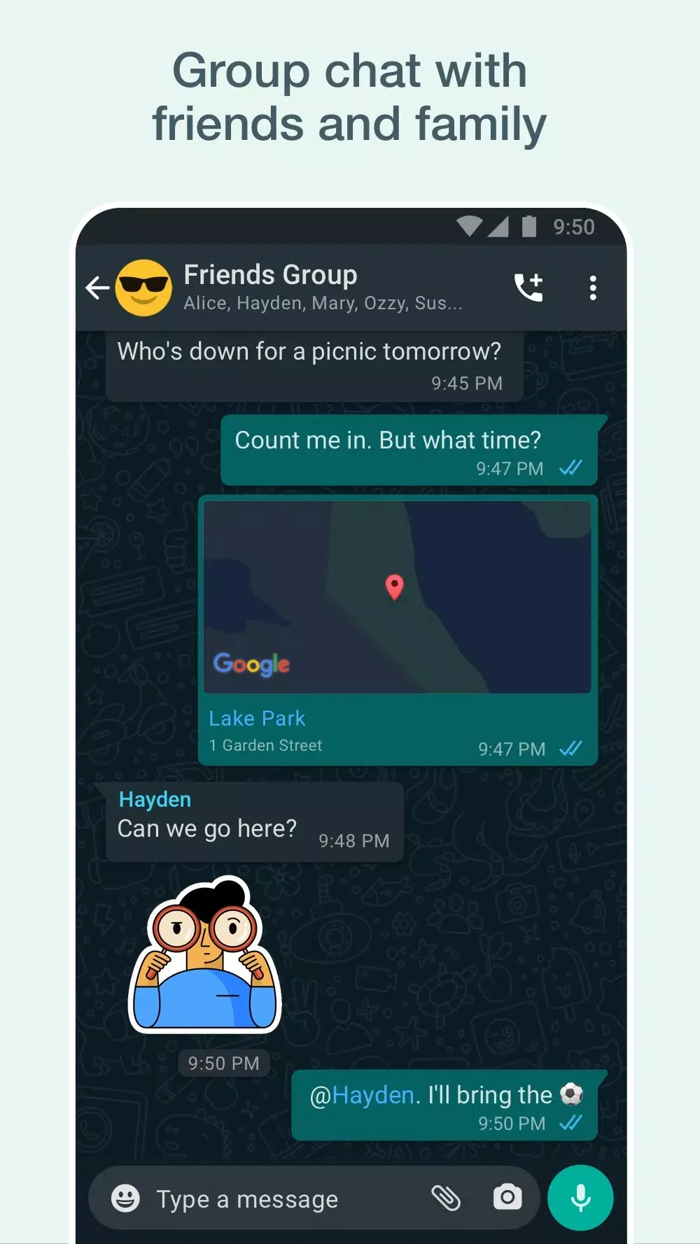 Screenshot WhatsApp free download Screenshot WhatsApp free download