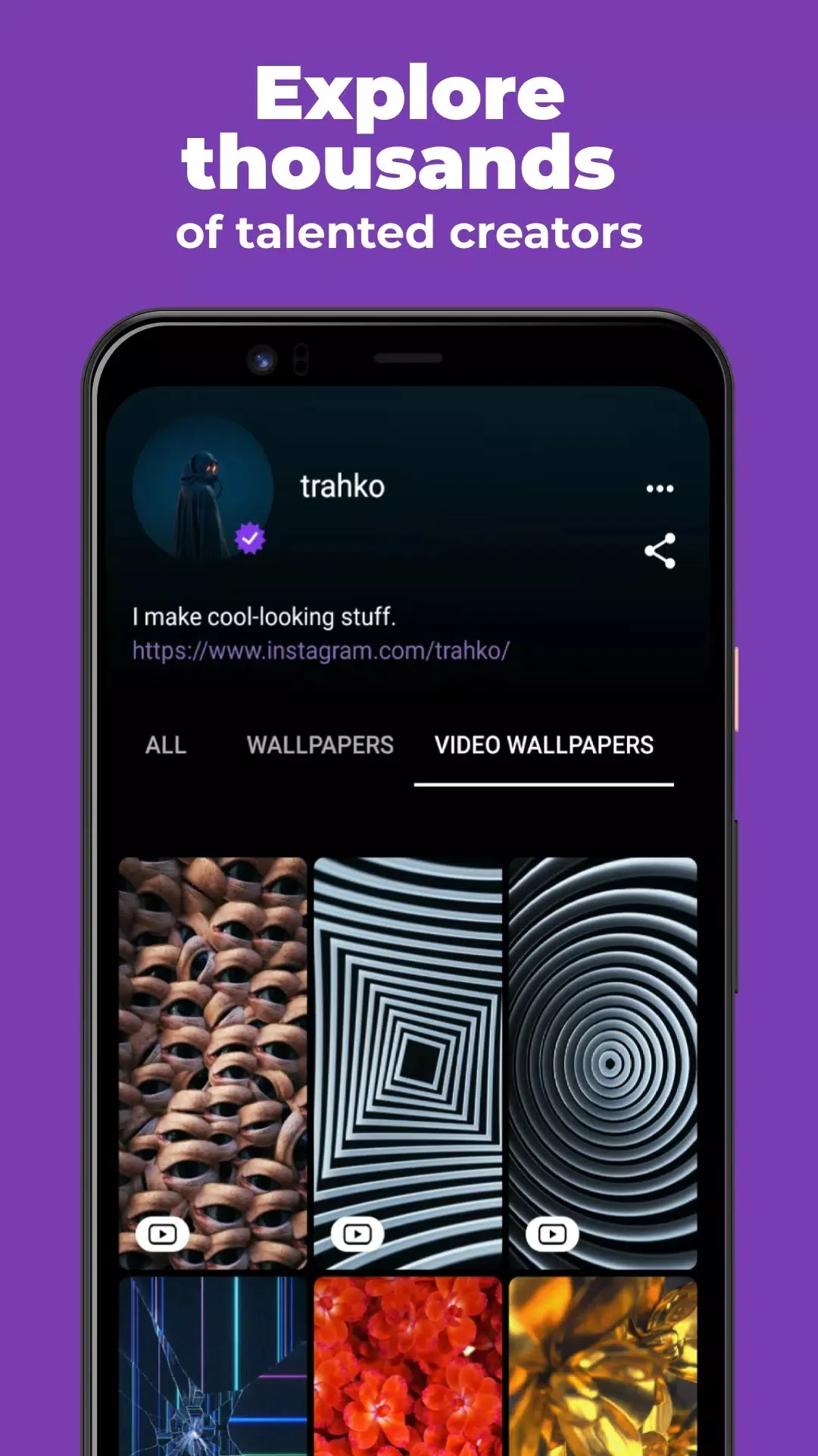 Screenshot ZEDGE for Android Screenshot ZEDGE for Android