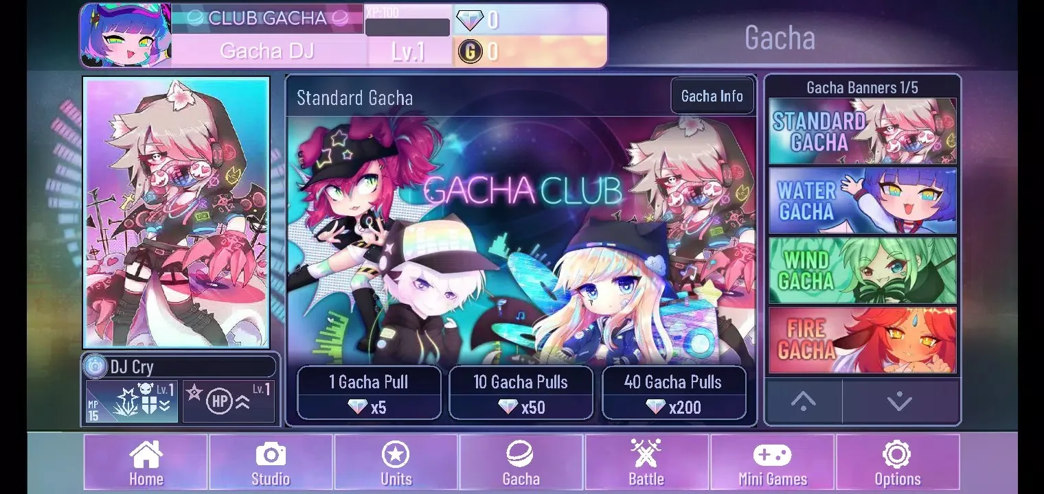 Game screenshot Gacha Nox Game screenshot Gacha Nox