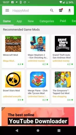 Screenshot HappyMod latest version
