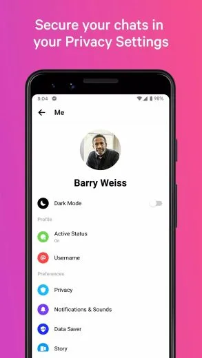 Screenshot Messenger for Android