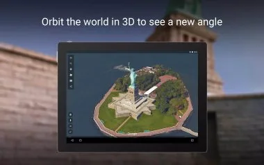 Screenshot Google Earth for Android