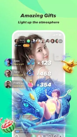 Screenshot Dream live app