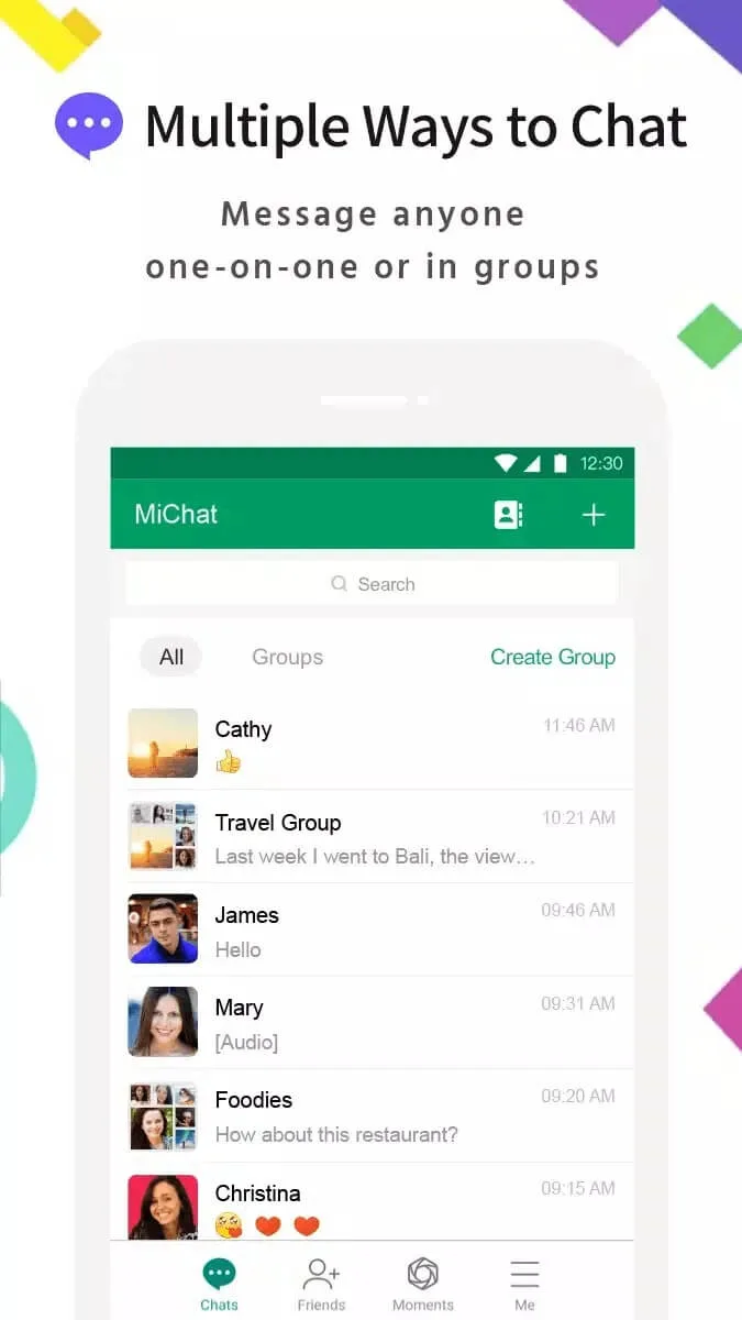 Screenshot MiChat Apps Screenshot MiChat Apps