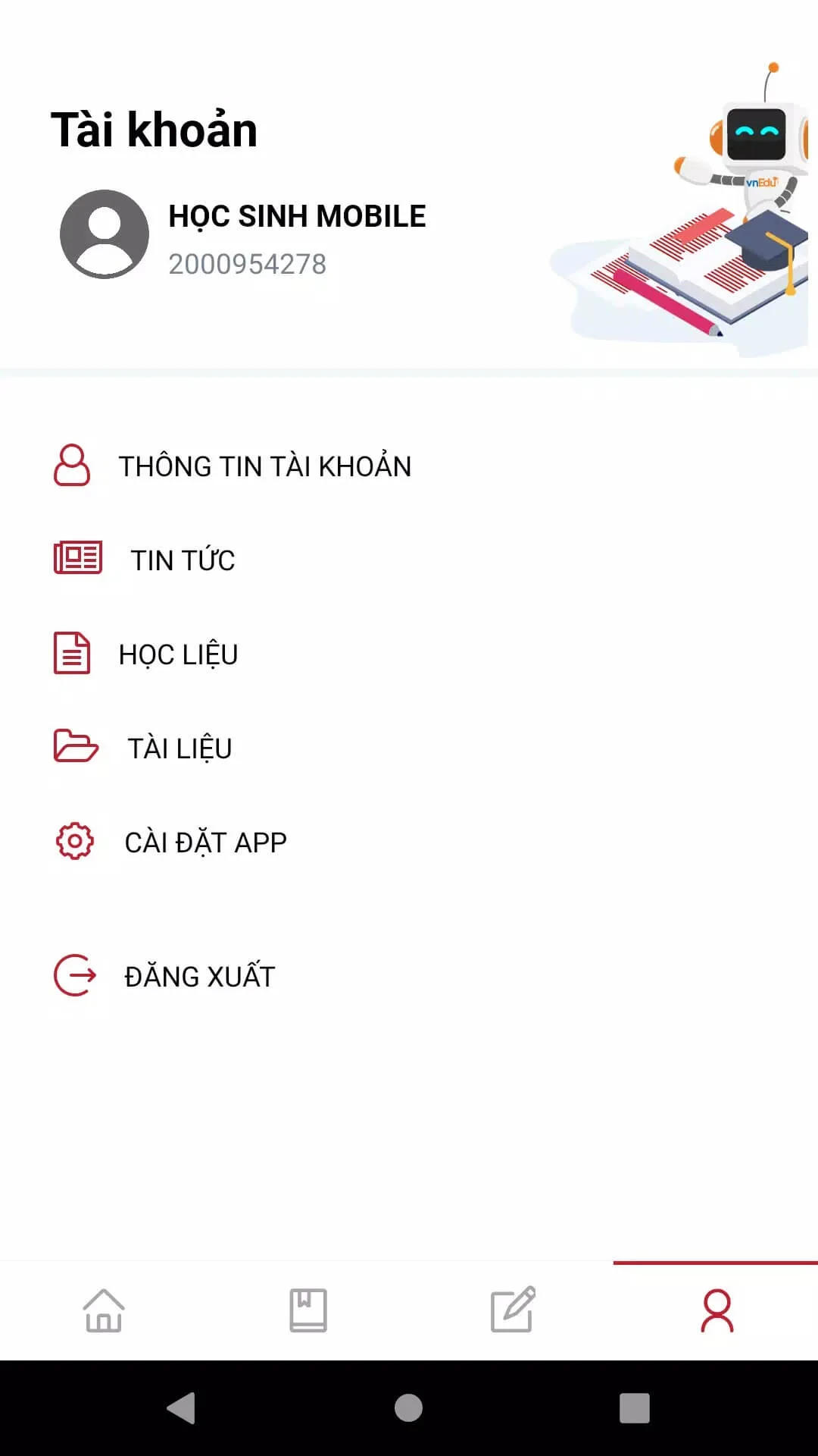 Screenshot vnEdu LMS for Android Screenshot vnEdu LMS for Android