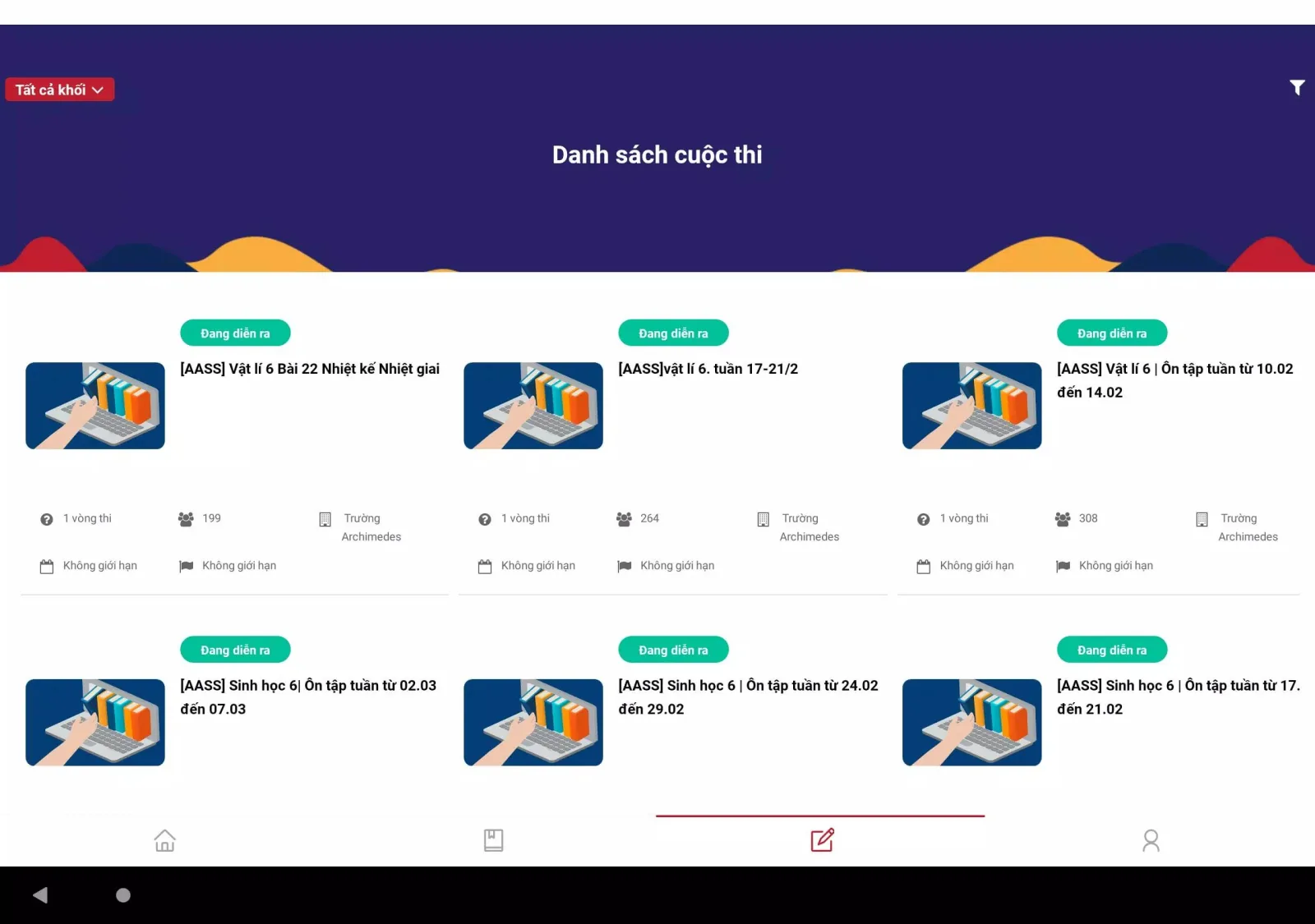 Screenshot vnEdu LMS latest version Screenshot vnEdu LMS latest version