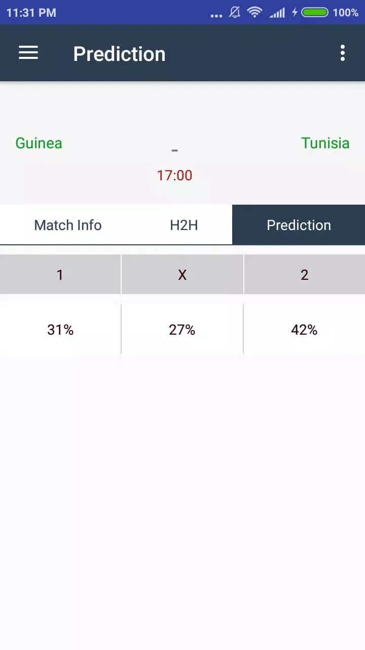 Screenshot Azscore latest version Screenshot Azscore latest version