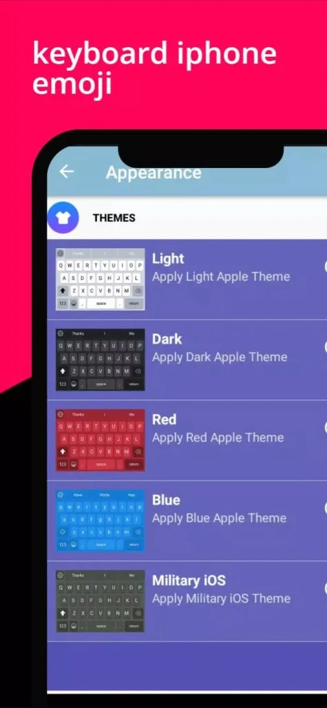 Screenshot iOS Emojis For Android Apps