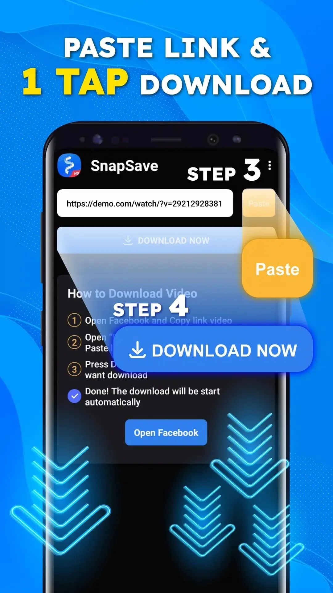 Screenshot SnapSave app Screenshot SnapSave app