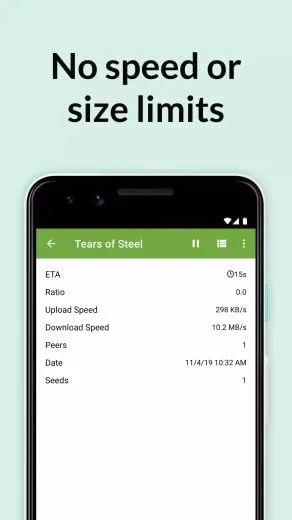 Screenshot µTorrent pro app