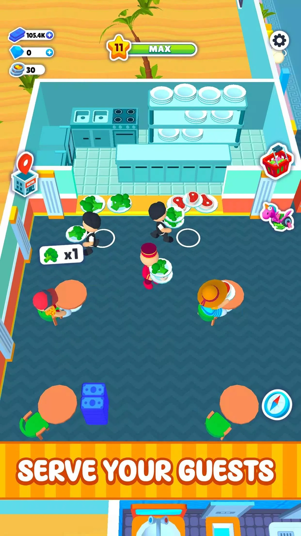 Game screenshot My Perfect Hotel mod Game screenshot My Perfect Hotel mod