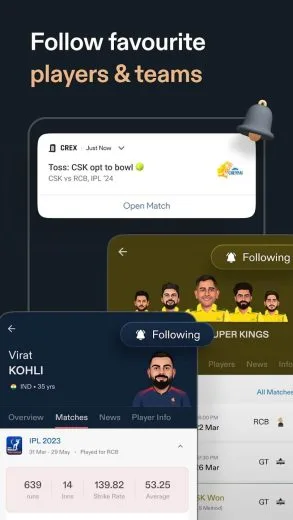 Screenshot CREX Cricket Exchange free download