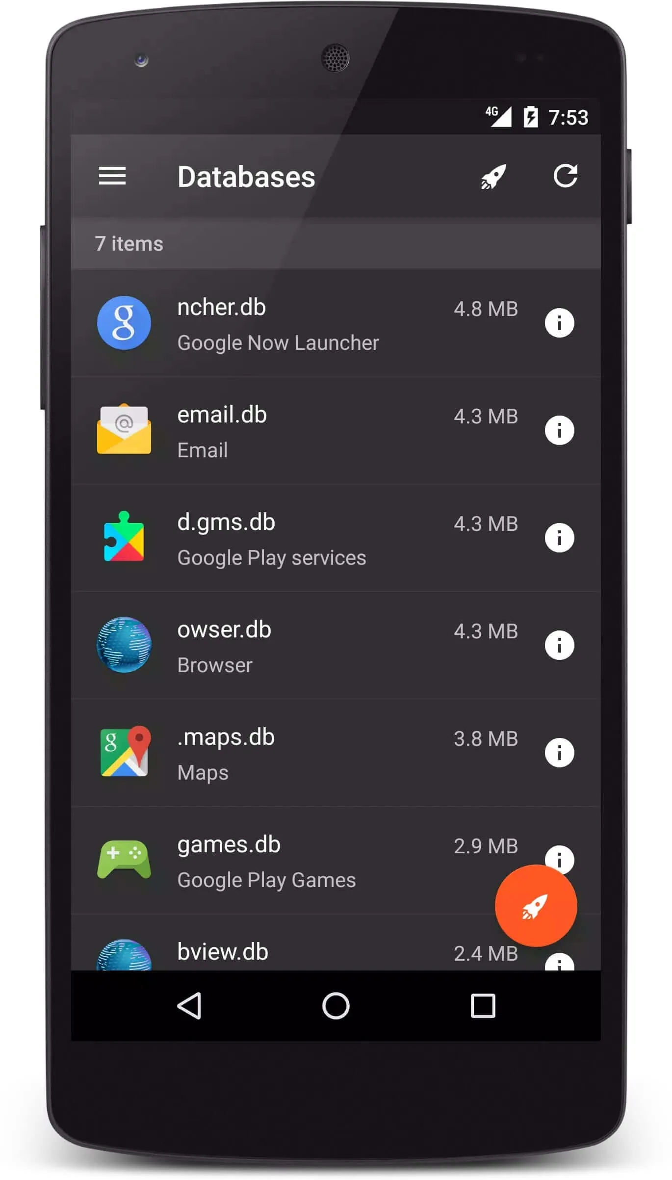 Screenshot SD Maid Pro application Screenshot SD Maid Pro application