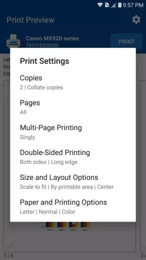 Screenshot NokoPrint free download